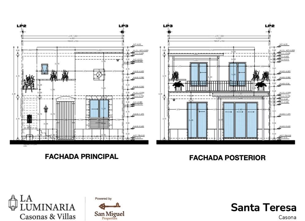 Fachada Casona Santa Teresa